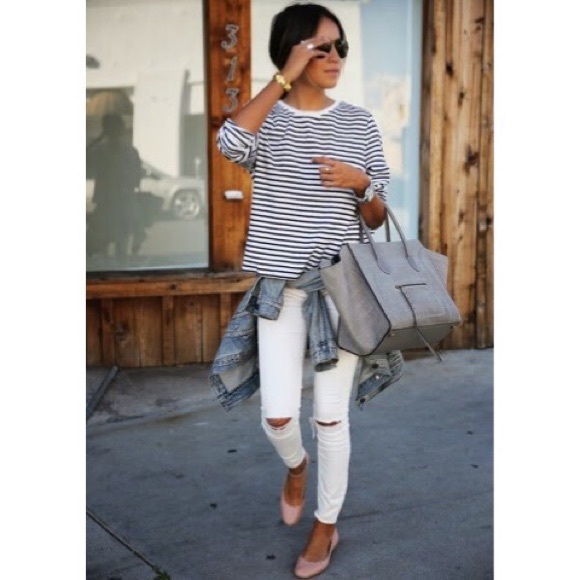 Topshop Denim - Topshop White Moto Skinny Jeans